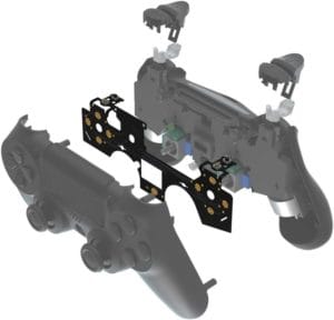 デュアルショック分解図